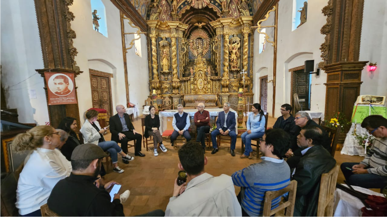 Autoridades preocupados con la necesidad de restauración del emblemático Templo San Buenaventura de Yaguarón.