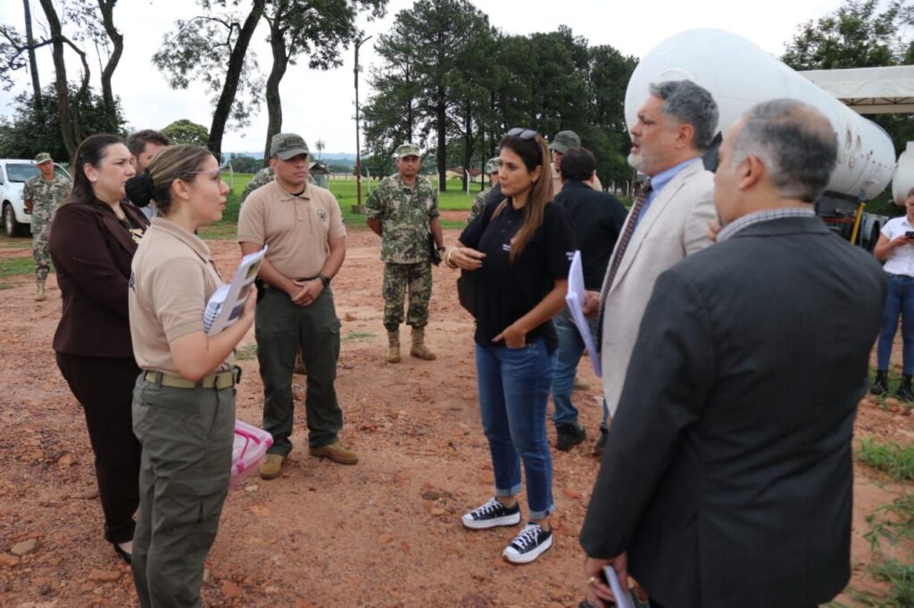 Allanamiento DImabel, Municiones, Explosivos, Noticias de Paraguay