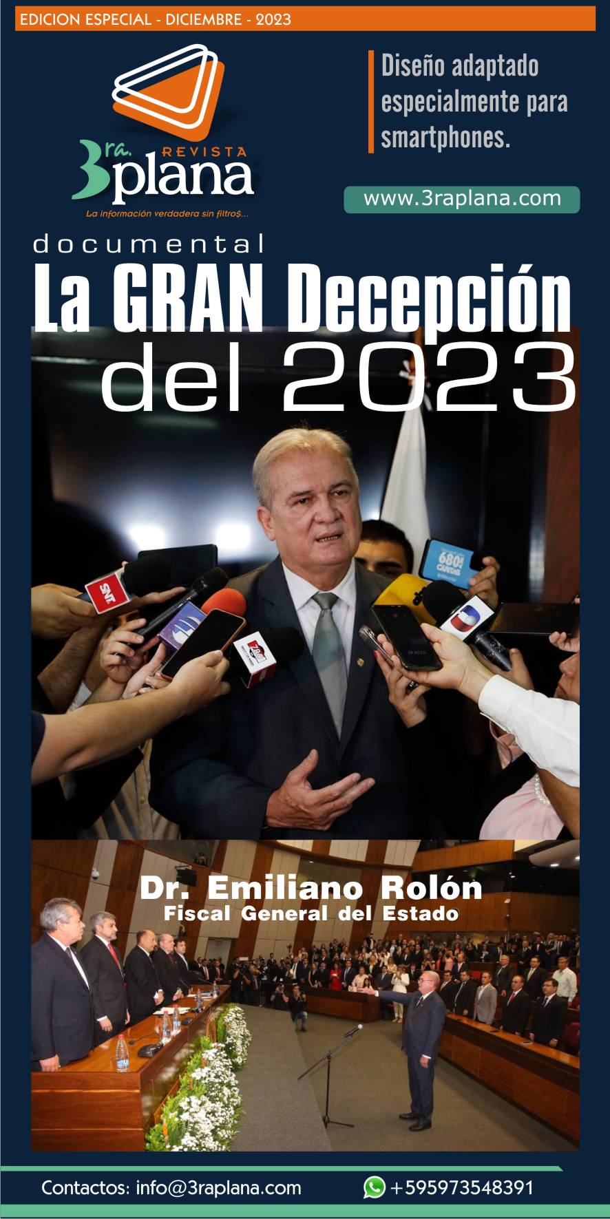 Gestion del Fiscal General del Estado Emiliano Rolon