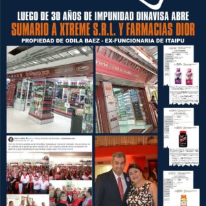 Revista 3ra. Plana, Noticias de Paraguay, Distribuidora Xtreme s.r.l., Odila Baez,