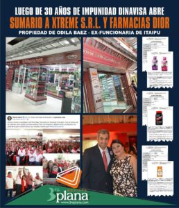 DINAVISA SUMARIO XTREME S.R.L. Y FARMACIAS DIOR